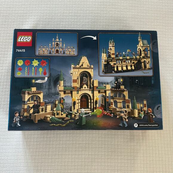 Lego Harry Potter The Battle of Hogwarts 76415 730 Pcs Discontinued New In Box - Picture 3 of 5